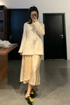 SAMUEL GUI YANG Silk jacquard skirt SK01-2